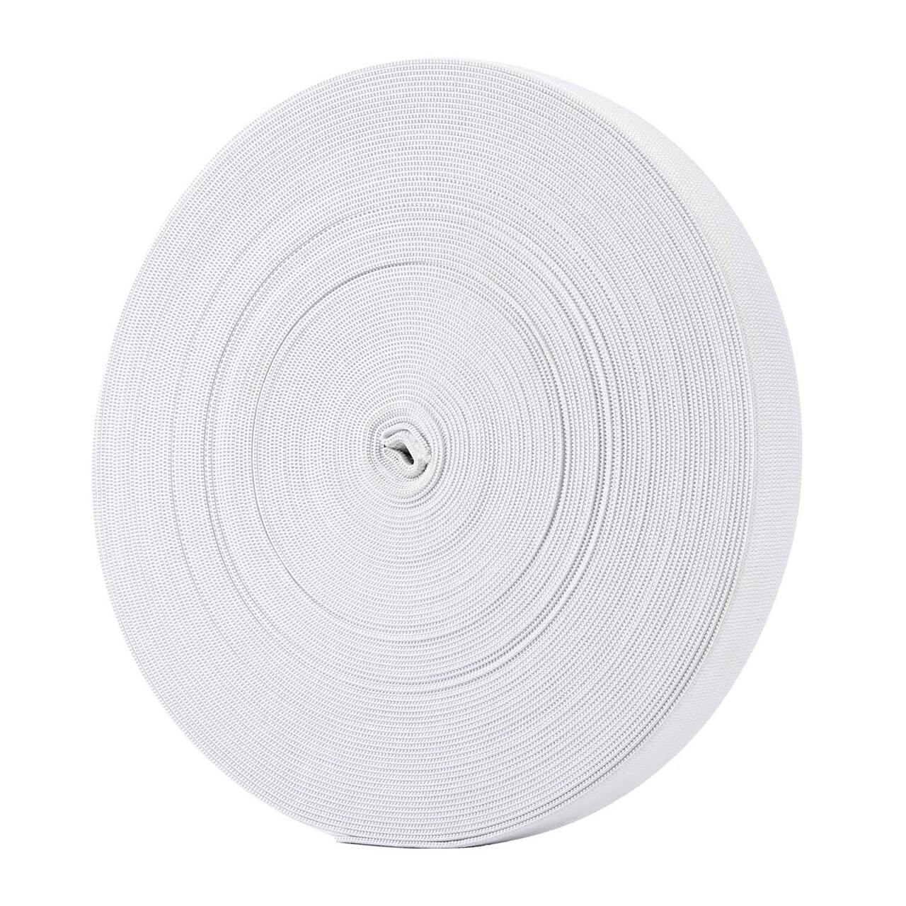 3/4 Inch Elastic for Sewing Wide Elastic Bands Knit Stretch Elastic Spools 21.5 Yards Elastic Cord for DIY Projects Arts and Crafts, High Elasticity